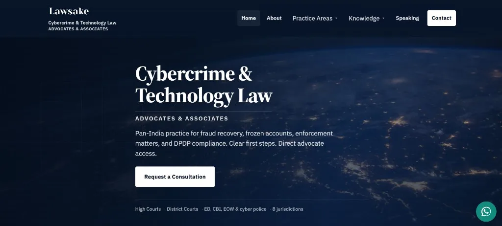 Lawsake cybercrime and technology law website